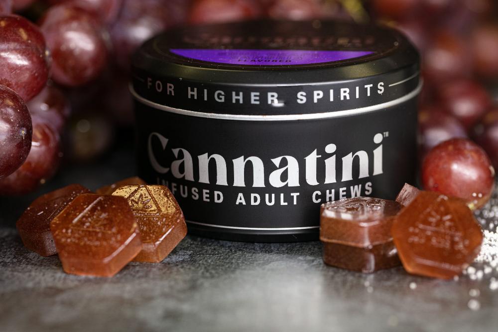 Buy Cannatini RSO Indica Sour Grape Sangria Gummies [20pk] (100mg