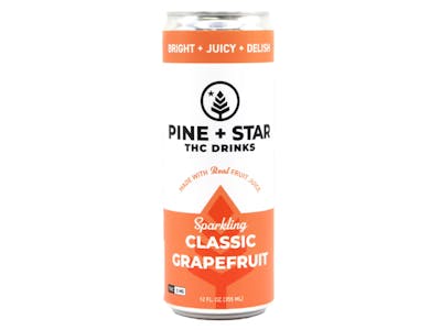 Buy Pine + Star Grapefruit | 12oz Sparkling | 5mg (Single) Online ...